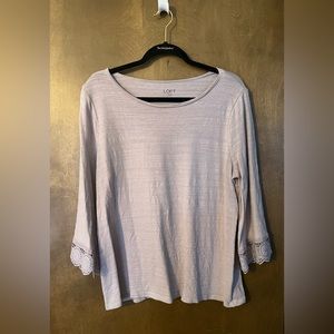 Loft 3/4 length top